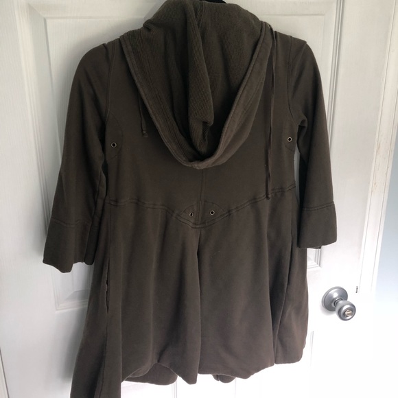 Free People oversized sweatshirt jacket - Picture 2 of 2